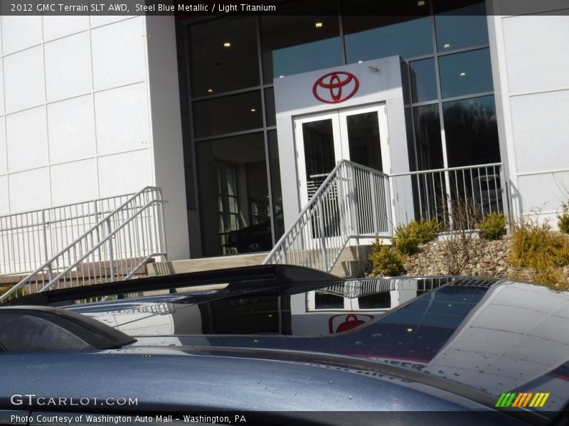 Steel Blue Metallic / Light Titanium 2012 GMC Terrain SLT AWD