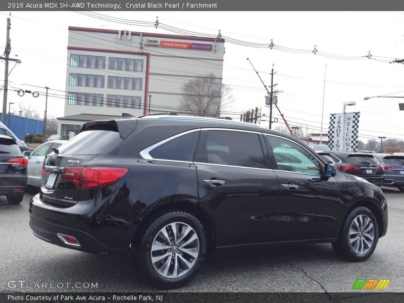 Crystal Black Pearl / Parchment 2016 Acura MDX SH-AWD Technology