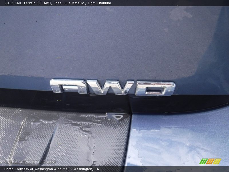 Steel Blue Metallic / Light Titanium 2012 GMC Terrain SLT AWD