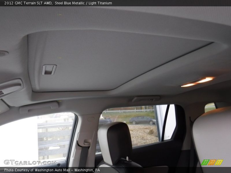 Steel Blue Metallic / Light Titanium 2012 GMC Terrain SLT AWD