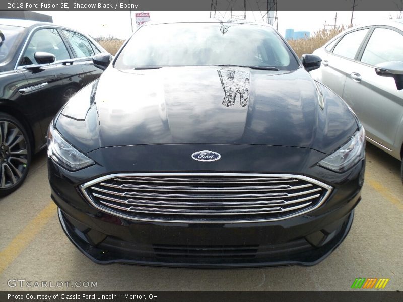 Shadow Black / Ebony 2018 Ford Fusion SE