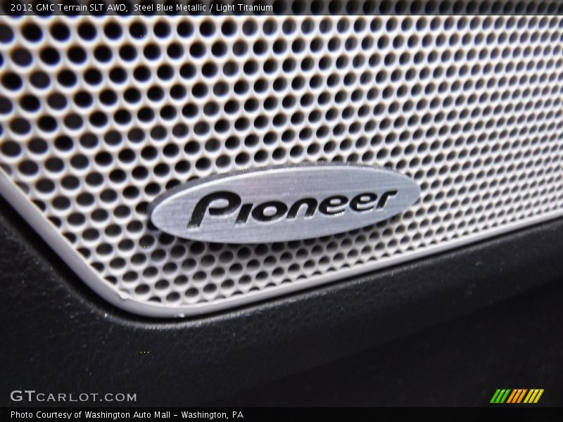 Steel Blue Metallic / Light Titanium 2012 GMC Terrain SLT AWD
