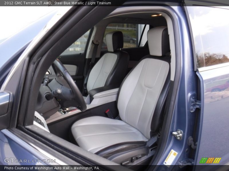 Steel Blue Metallic / Light Titanium 2012 GMC Terrain SLT AWD