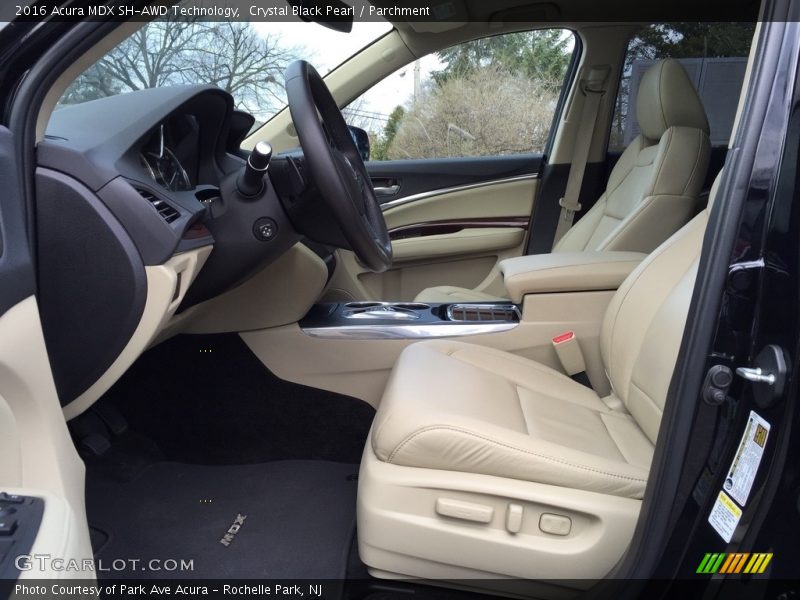 Crystal Black Pearl / Parchment 2016 Acura MDX SH-AWD Technology