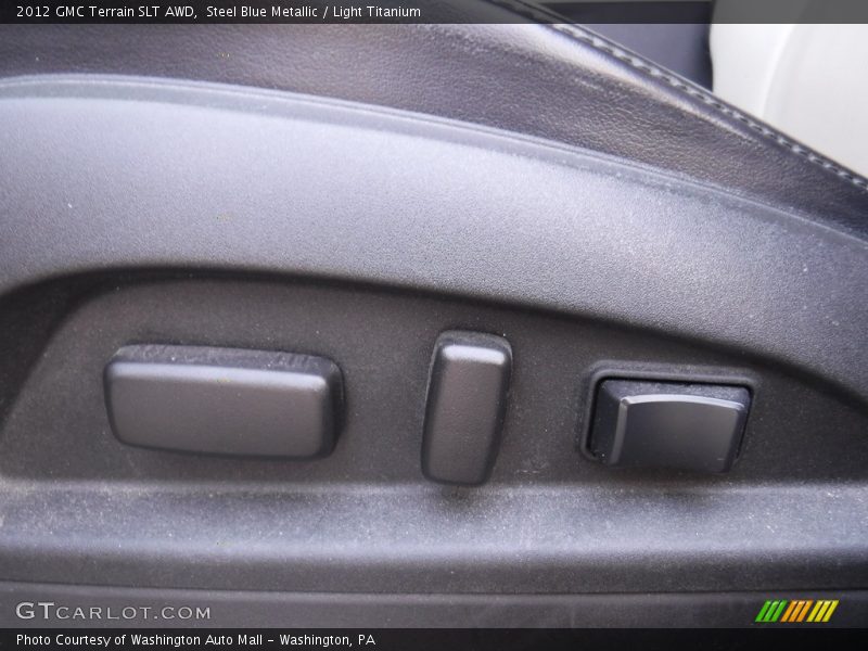 Steel Blue Metallic / Light Titanium 2012 GMC Terrain SLT AWD