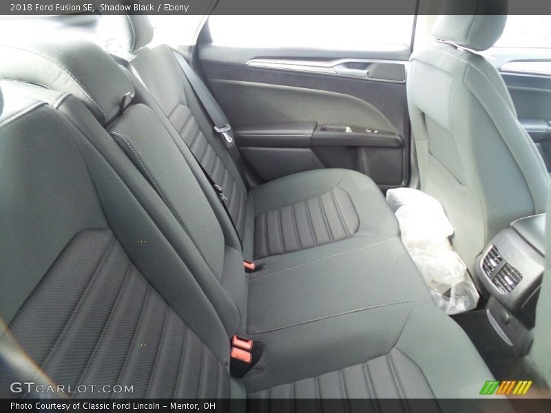 Shadow Black / Ebony 2018 Ford Fusion SE