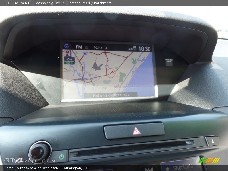White Diamond Pearl / Parchment 2017 Acura MDX Technology