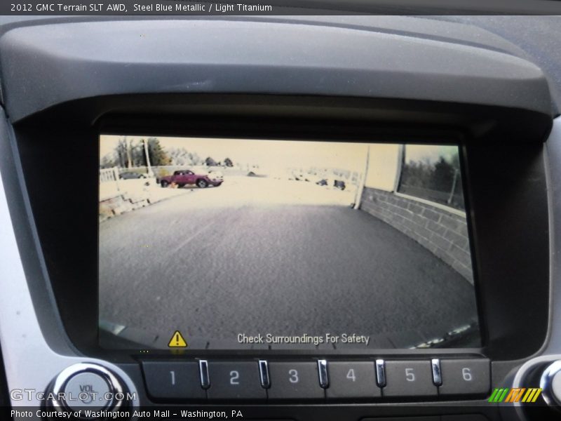Steel Blue Metallic / Light Titanium 2012 GMC Terrain SLT AWD