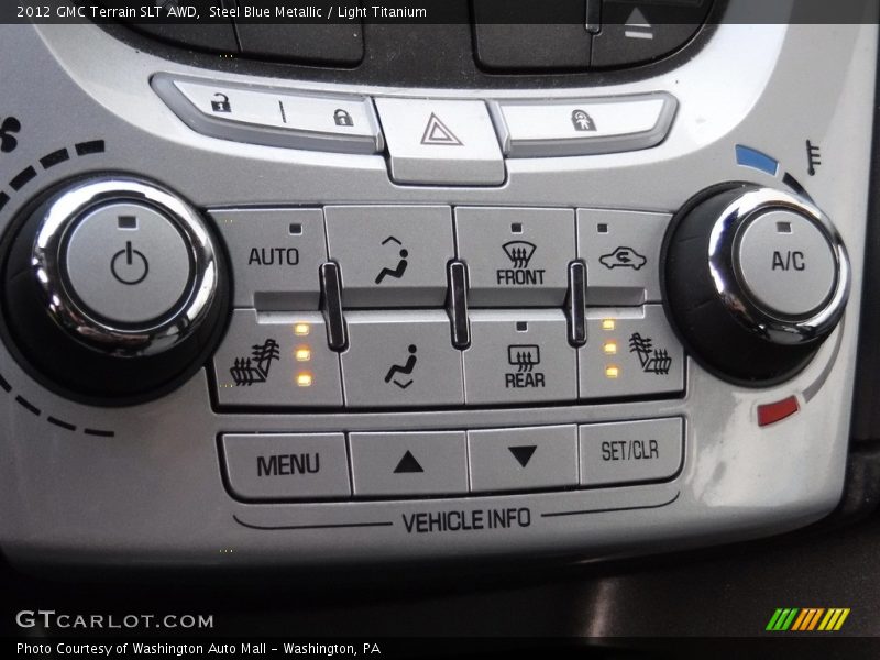 Steel Blue Metallic / Light Titanium 2012 GMC Terrain SLT AWD
