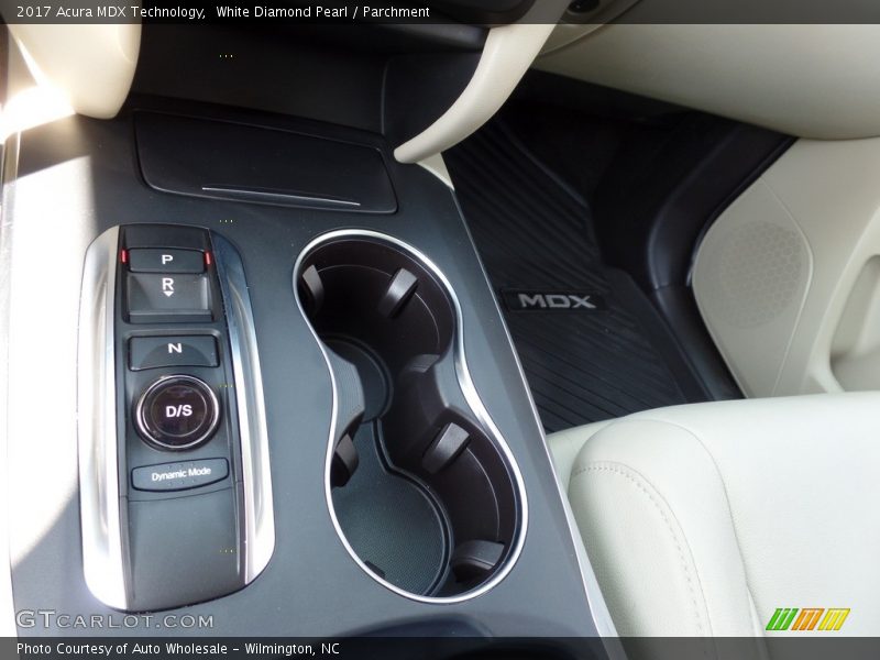 White Diamond Pearl / Parchment 2017 Acura MDX Technology