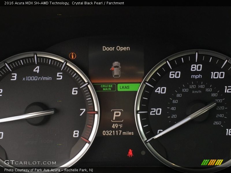 Crystal Black Pearl / Parchment 2016 Acura MDX SH-AWD Technology
