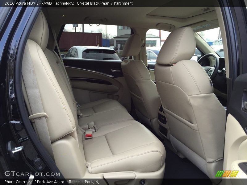 Crystal Black Pearl / Parchment 2016 Acura MDX SH-AWD Technology