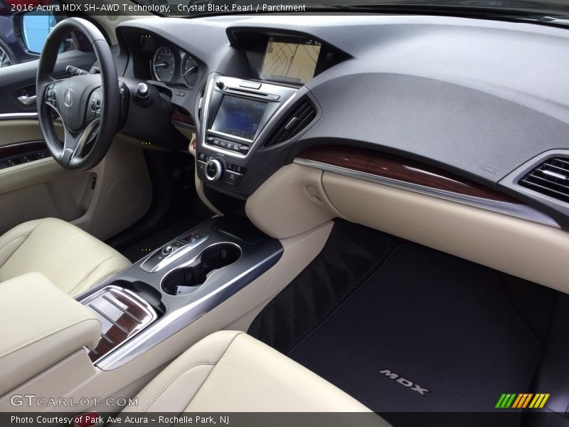 Crystal Black Pearl / Parchment 2016 Acura MDX SH-AWD Technology