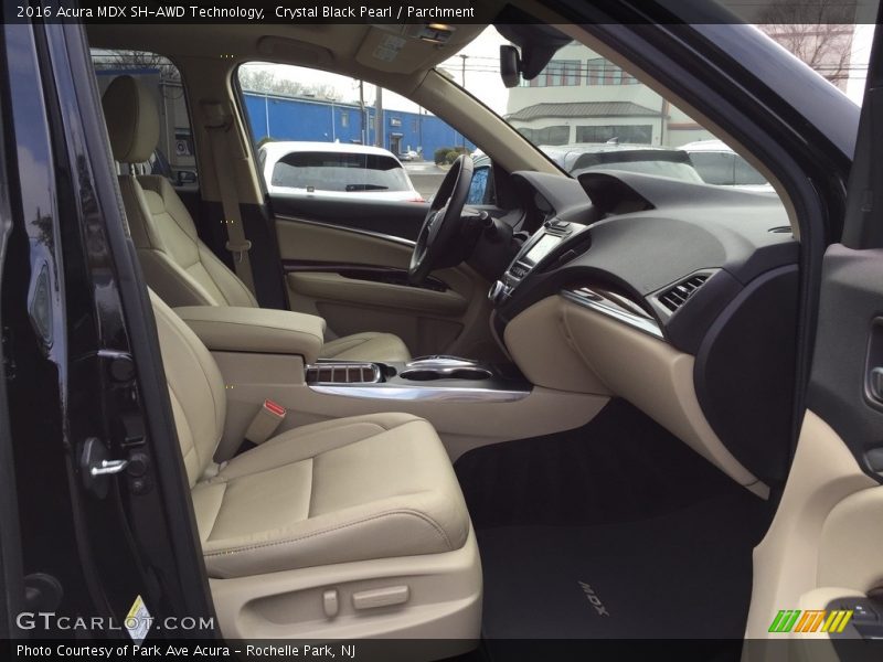 Crystal Black Pearl / Parchment 2016 Acura MDX SH-AWD Technology