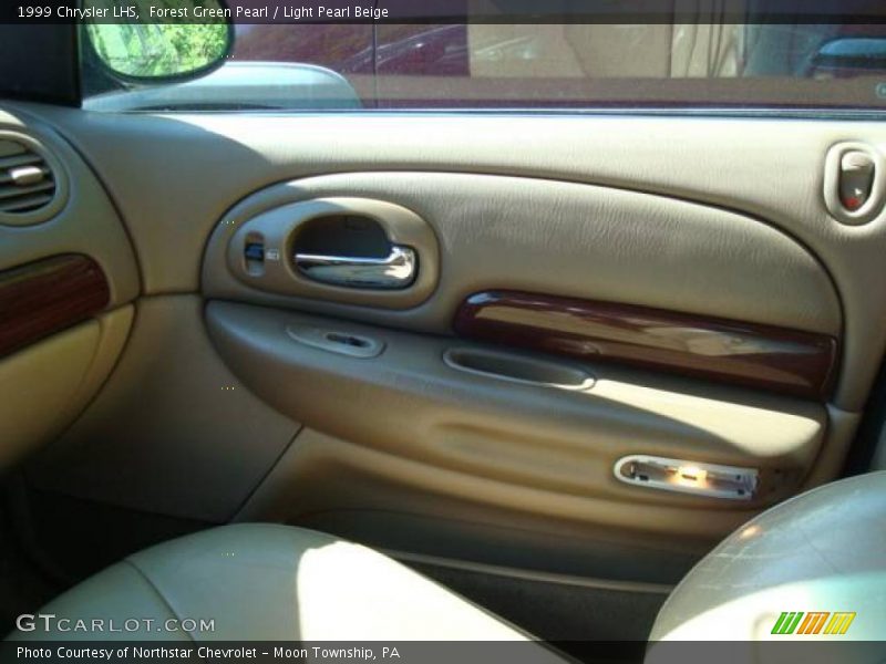 Forest Green Pearl / Light Pearl Beige 1999 Chrysler LHS
