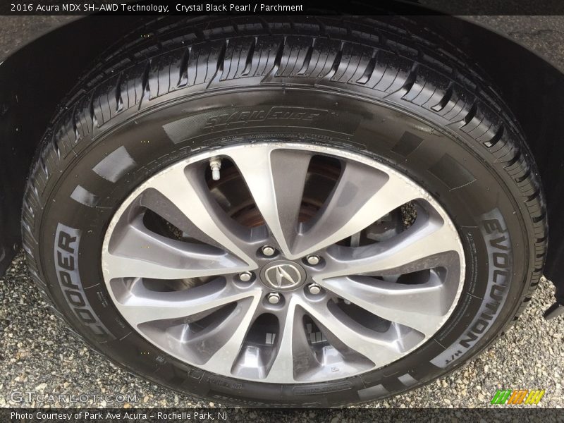Crystal Black Pearl / Parchment 2016 Acura MDX SH-AWD Technology