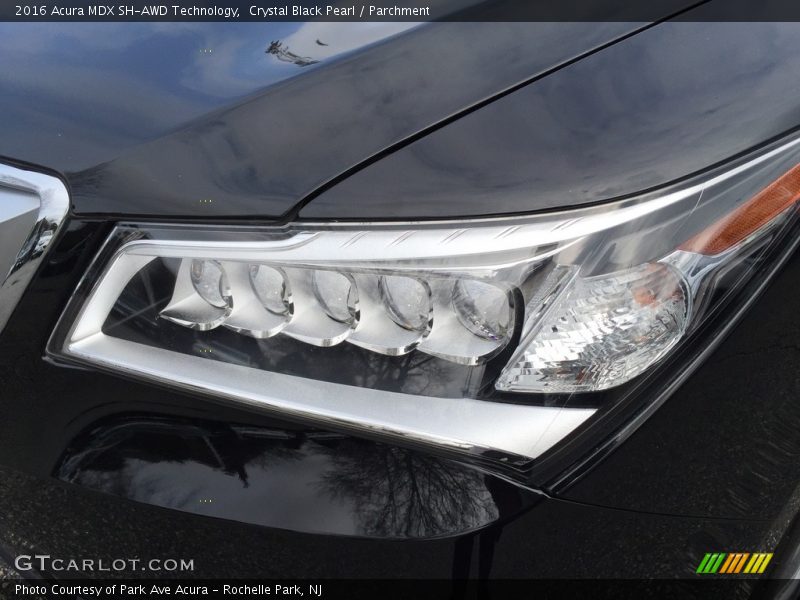 Crystal Black Pearl / Parchment 2016 Acura MDX SH-AWD Technology