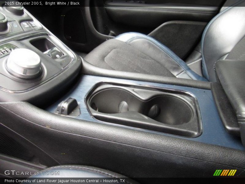 Bright White / Black 2015 Chrysler 200 S