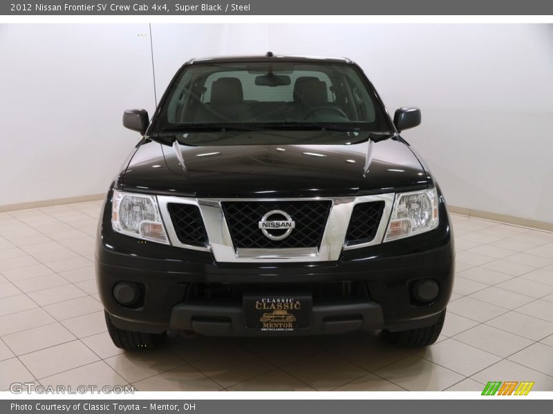 Super Black / Steel 2012 Nissan Frontier SV Crew Cab 4x4