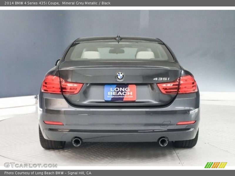 Mineral Grey Metallic / Black 2014 BMW 4 Series 435i Coupe