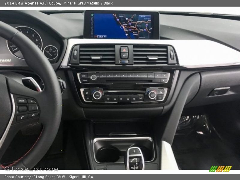 Mineral Grey Metallic / Black 2014 BMW 4 Series 435i Coupe