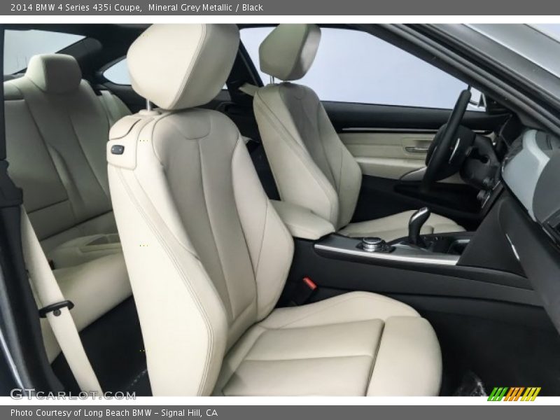Mineral Grey Metallic / Black 2014 BMW 4 Series 435i Coupe