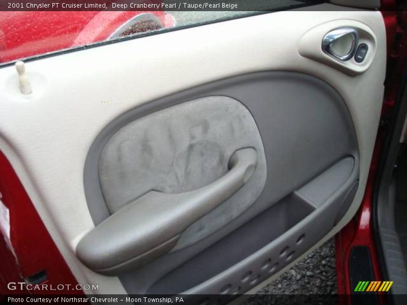 Deep Cranberry Pearl / Taupe/Pearl Beige 2001 Chrysler PT Cruiser Limited