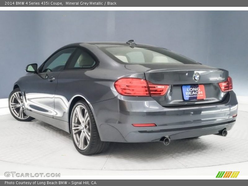 Mineral Grey Metallic / Black 2014 BMW 4 Series 435i Coupe