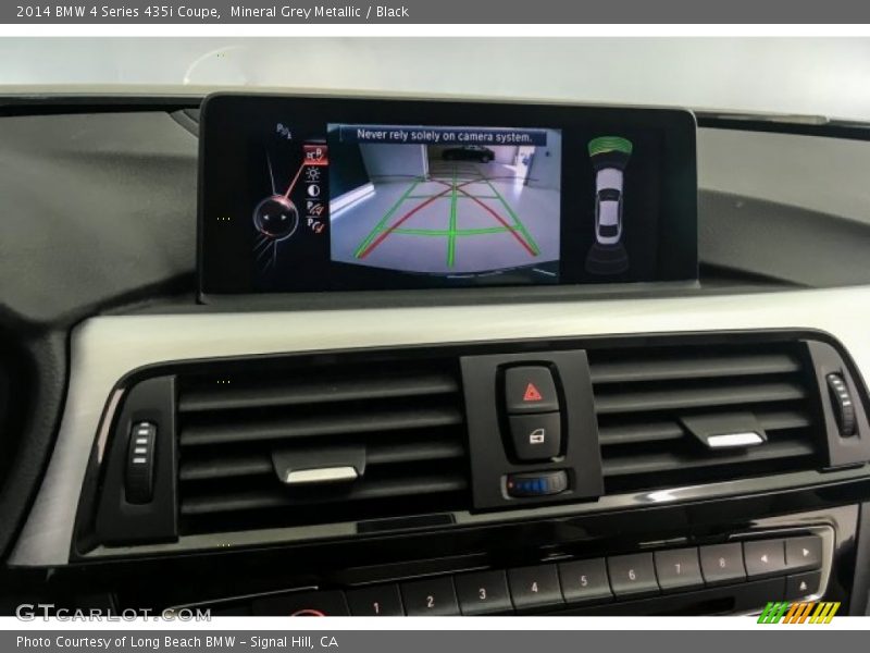 Mineral Grey Metallic / Black 2014 BMW 4 Series 435i Coupe