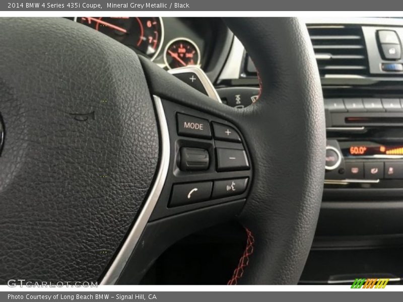 Mineral Grey Metallic / Black 2014 BMW 4 Series 435i Coupe