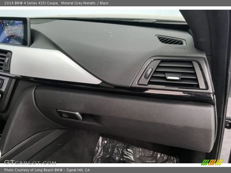 Mineral Grey Metallic / Black 2014 BMW 4 Series 435i Coupe