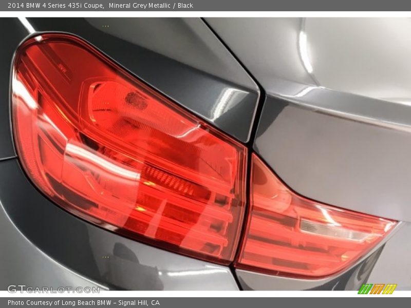 Mineral Grey Metallic / Black 2014 BMW 4 Series 435i Coupe