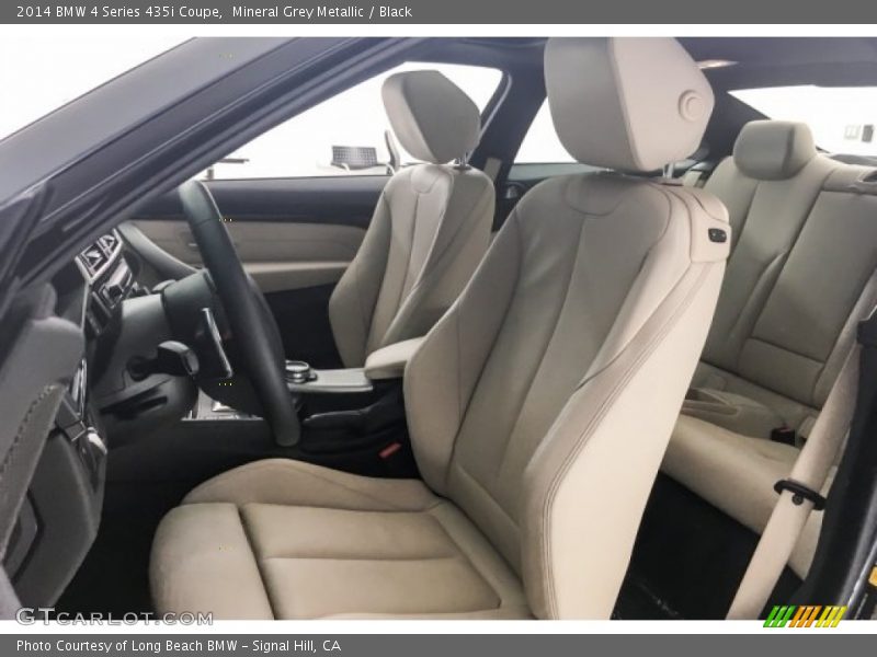 Mineral Grey Metallic / Black 2014 BMW 4 Series 435i Coupe