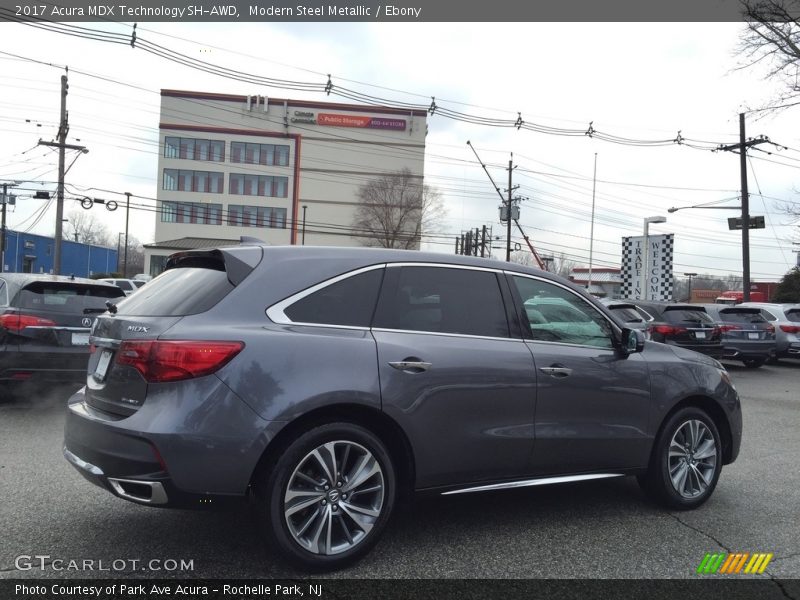 Modern Steel Metallic / Ebony 2017 Acura MDX Technology SH-AWD