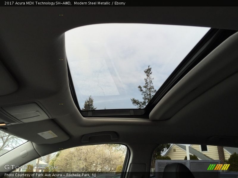 Modern Steel Metallic / Ebony 2017 Acura MDX Technology SH-AWD