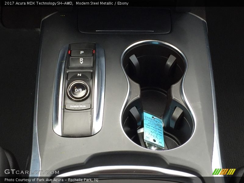 Modern Steel Metallic / Ebony 2017 Acura MDX Technology SH-AWD