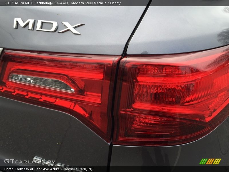 Modern Steel Metallic / Ebony 2017 Acura MDX Technology SH-AWD