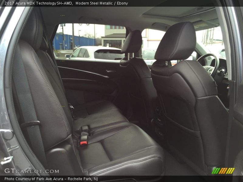 Modern Steel Metallic / Ebony 2017 Acura MDX Technology SH-AWD