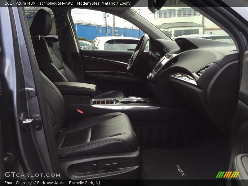 Modern Steel Metallic / Ebony 2017 Acura MDX Technology SH-AWD