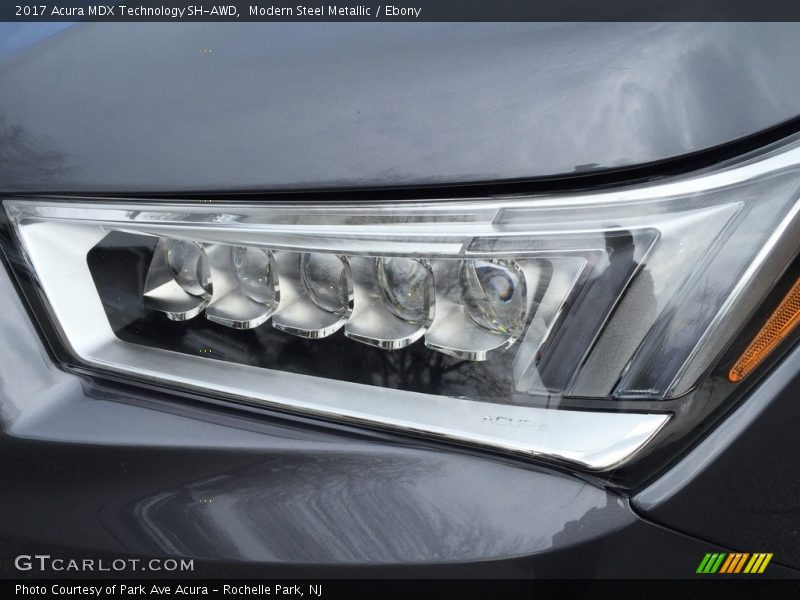 Modern Steel Metallic / Ebony 2017 Acura MDX Technology SH-AWD