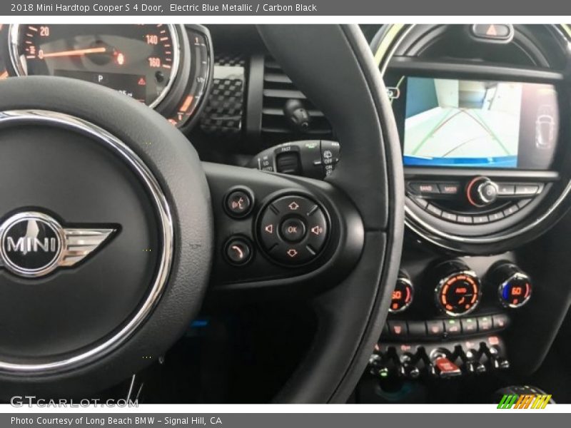 Electric Blue Metallic / Carbon Black 2018 Mini Hardtop Cooper S 4 Door