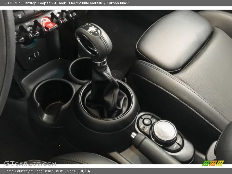 Electric Blue Metallic / Carbon Black 2018 Mini Hardtop Cooper S 4 Door