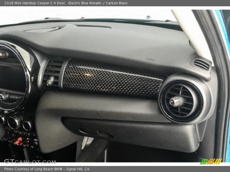 Electric Blue Metallic / Carbon Black 2018 Mini Hardtop Cooper S 4 Door