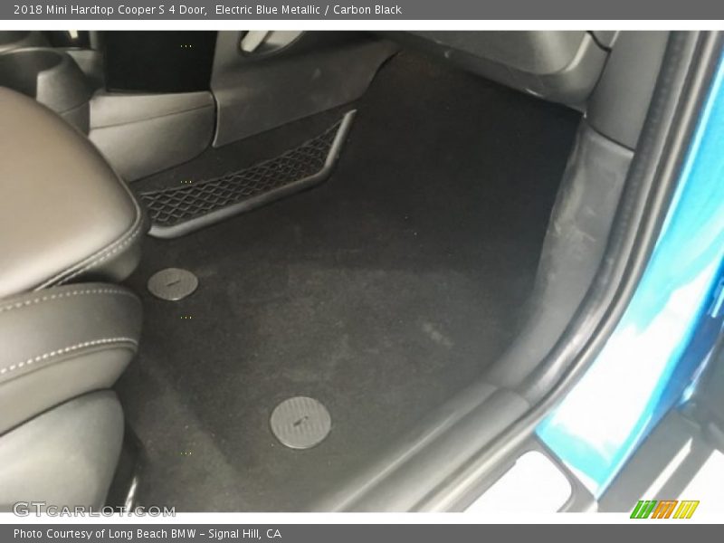 Electric Blue Metallic / Carbon Black 2018 Mini Hardtop Cooper S 4 Door