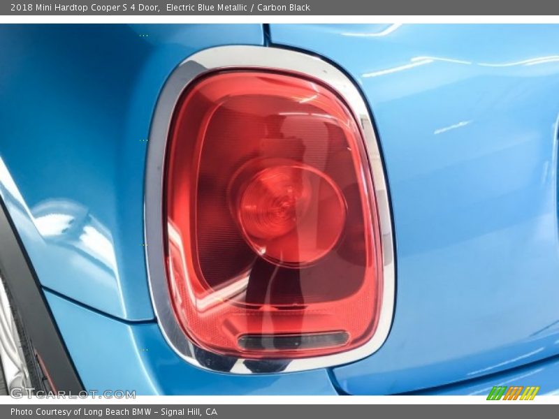Electric Blue Metallic / Carbon Black 2018 Mini Hardtop Cooper S 4 Door