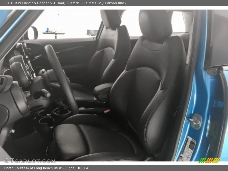 Electric Blue Metallic / Carbon Black 2018 Mini Hardtop Cooper S 4 Door