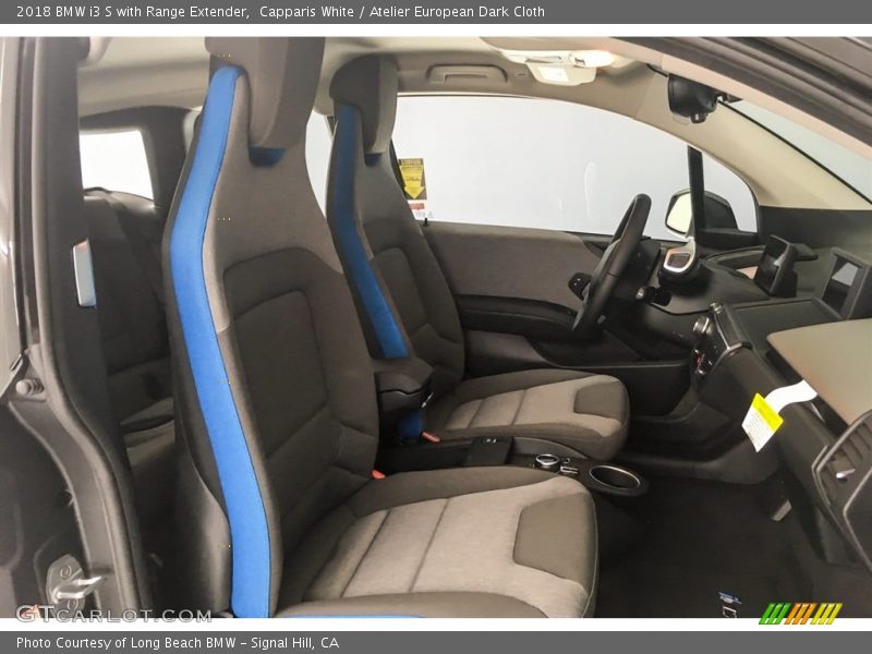 Capparis White / Atelier European Dark Cloth 2018 BMW i3 S with Range Extender