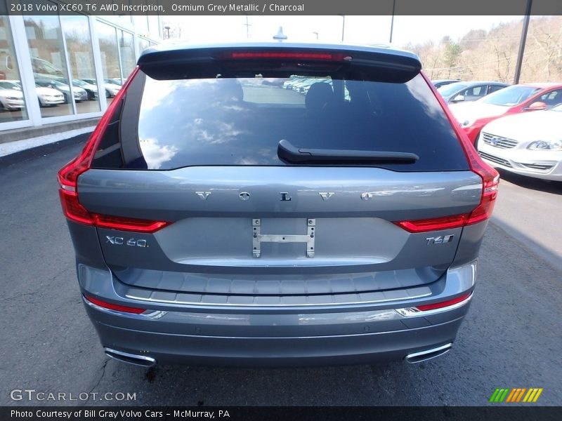 Osmium Grey Metallic / Charcoal 2018 Volvo XC60 T6 AWD Inscription