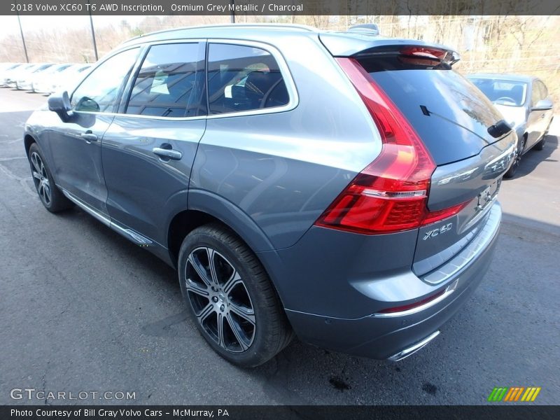 Osmium Grey Metallic / Charcoal 2018 Volvo XC60 T6 AWD Inscription
