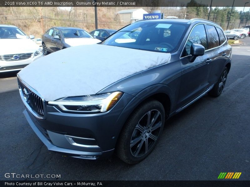 Osmium Grey Metallic / Charcoal 2018 Volvo XC60 T6 AWD Inscription